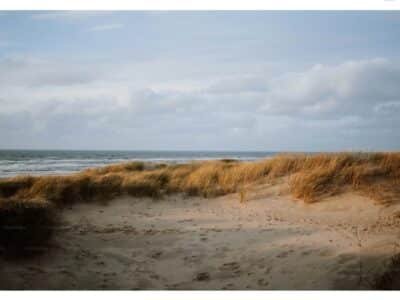 Zicht op de Belgische kust; gebruikt als illustratie voor de gids over het drinken van kraanwater in België.